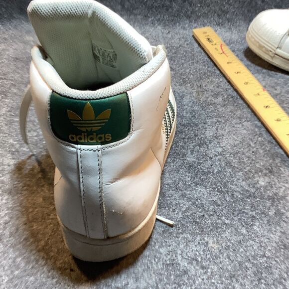 Size 9.5 - adidas Pro Model White Collegiate Green main image 12